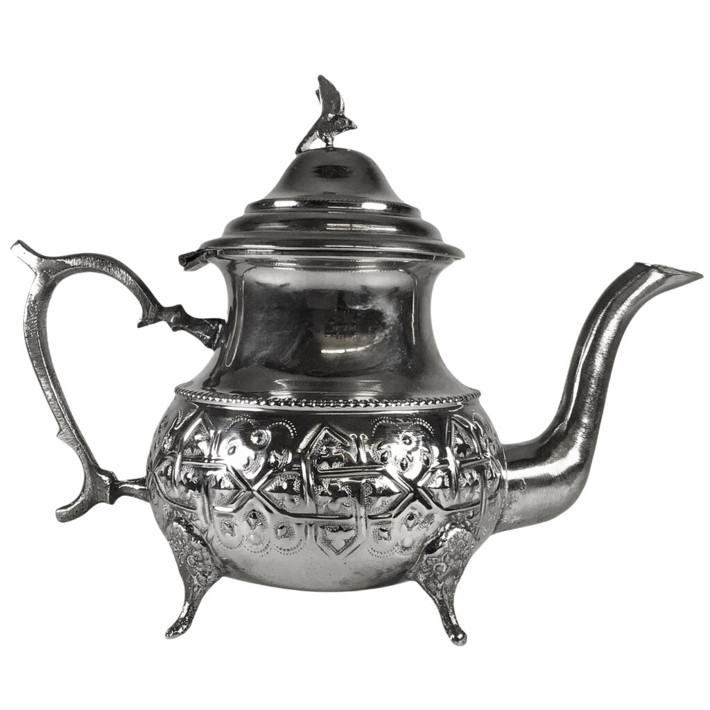 Moroccan Silverplated Tea Pot