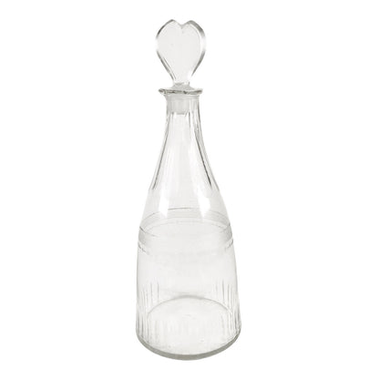 Mallet-Form Blown Glass Decanter, ca. 1820