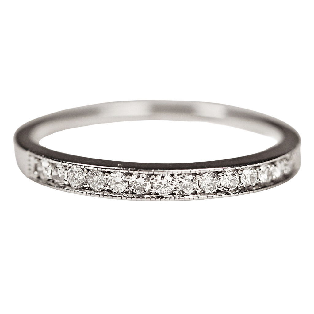 Diamond Ring in 14Kt White Gold