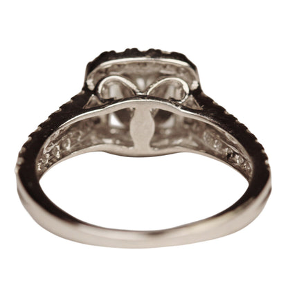 Diamond Ring in 14Kt White Gold, Principal Stone