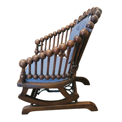 Lollipop Rocking Chair attributed George Hunzinger