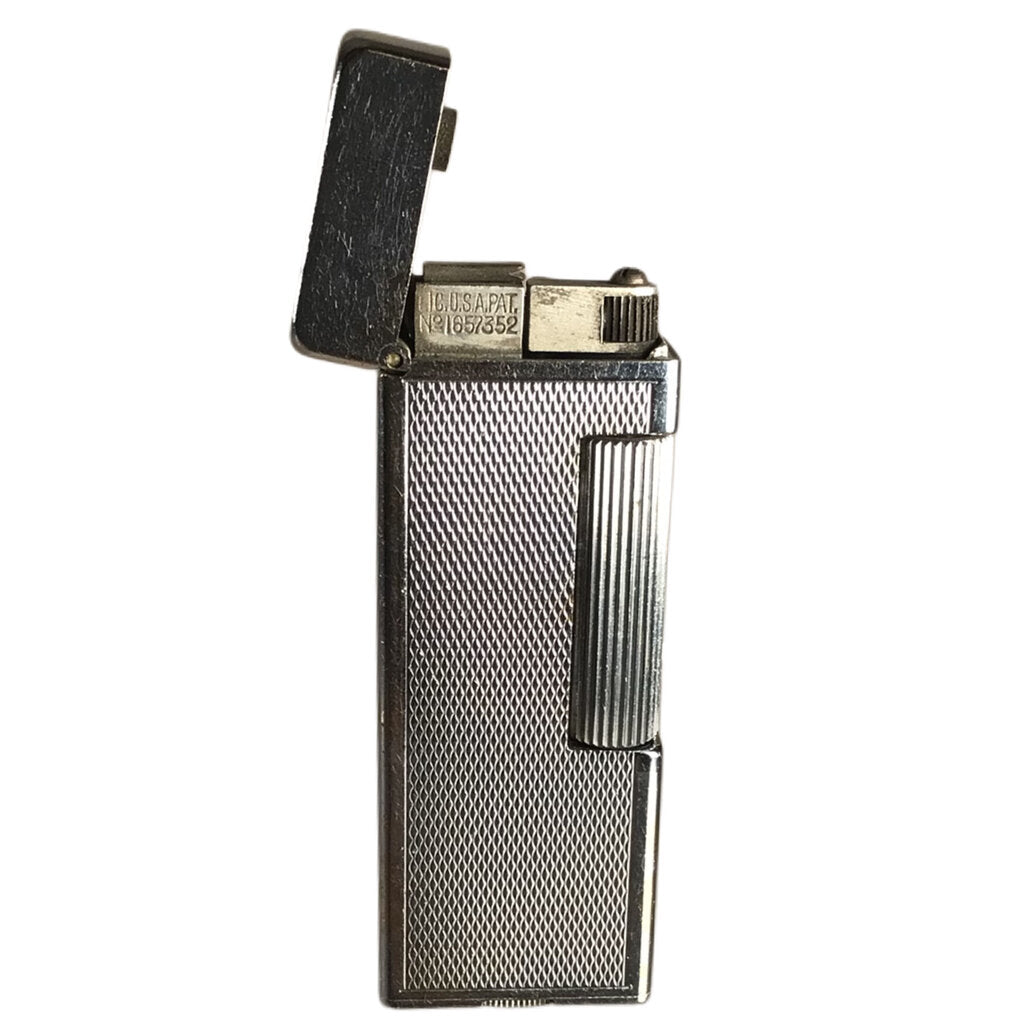 Vintage Dunhill Barley-Pattern Rollagas Lighter