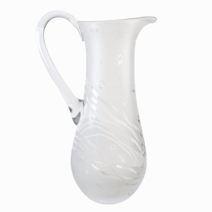 Robert McCandless Frosted Glass Pitcher