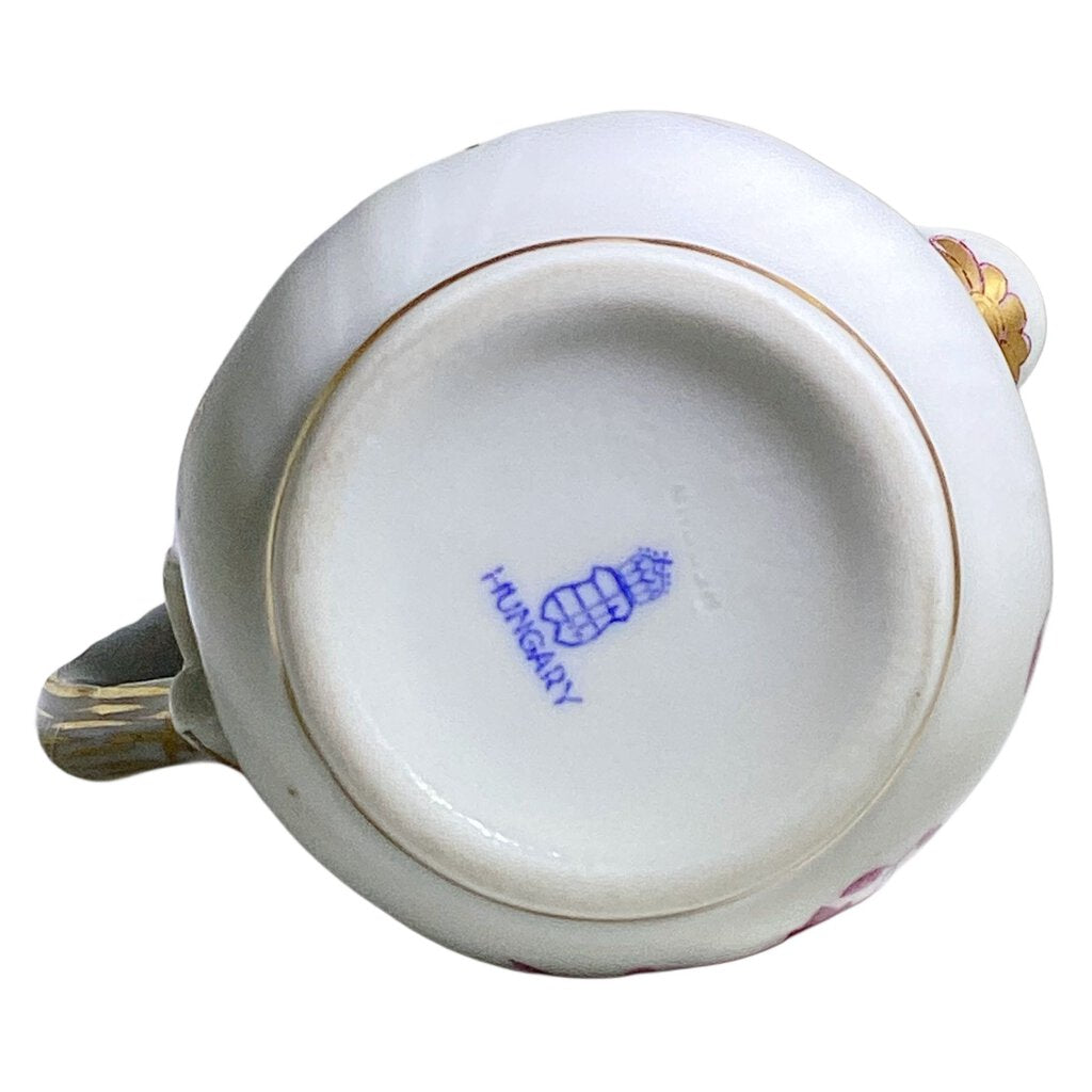 Herend "Chinese Bouquet" Raspberry Creamer