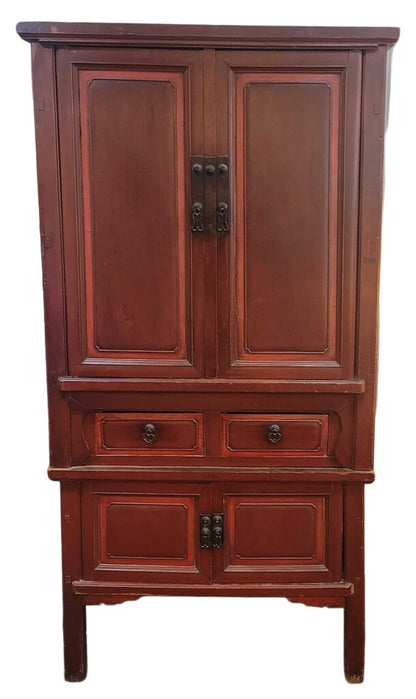 Red Chinese Cabinet