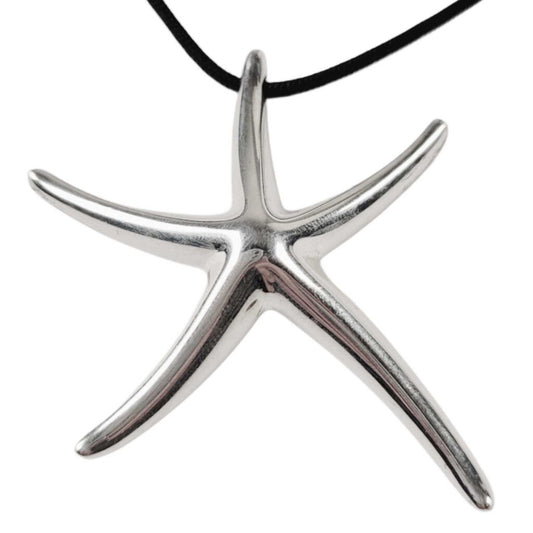 Tiffany Elsa Peretti Sterling Starfish Pendant