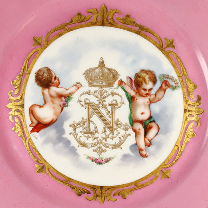 Sevres-Style Cabinet Plate, ca. 1900