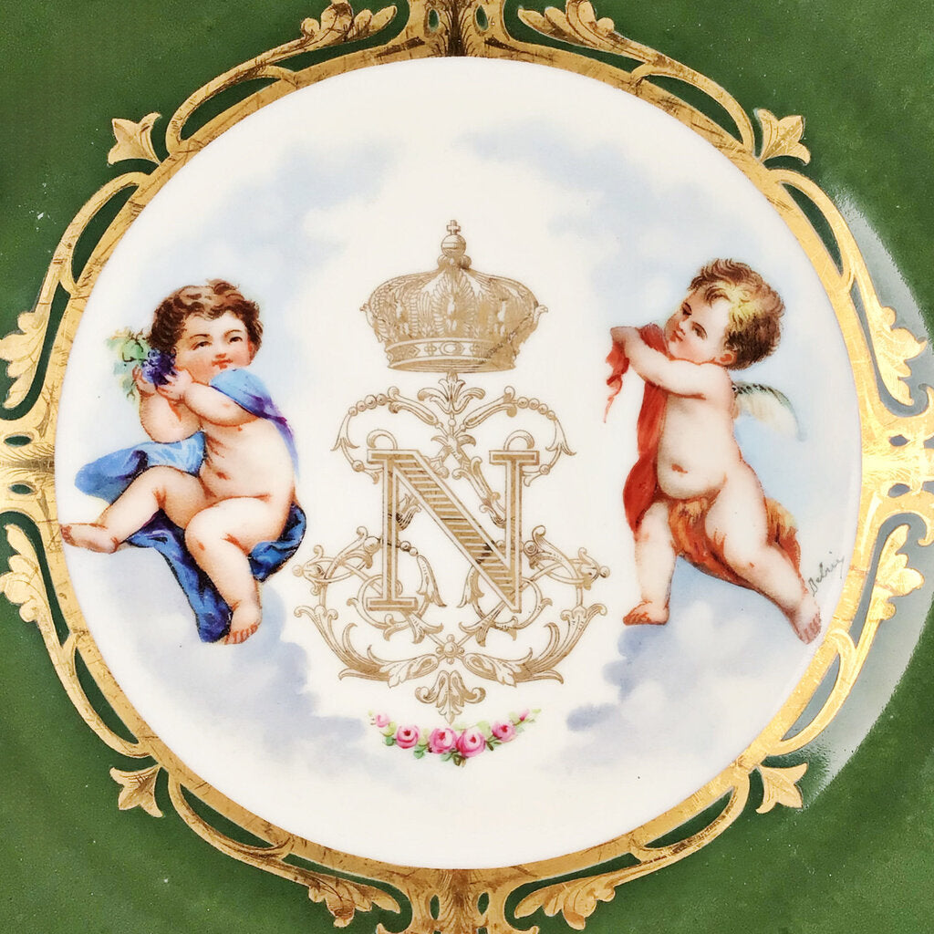 Sevres-Style Cabinet Plate, ca. 1900