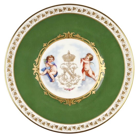 Sevres-Style Cabinet Plate, ca. 1900