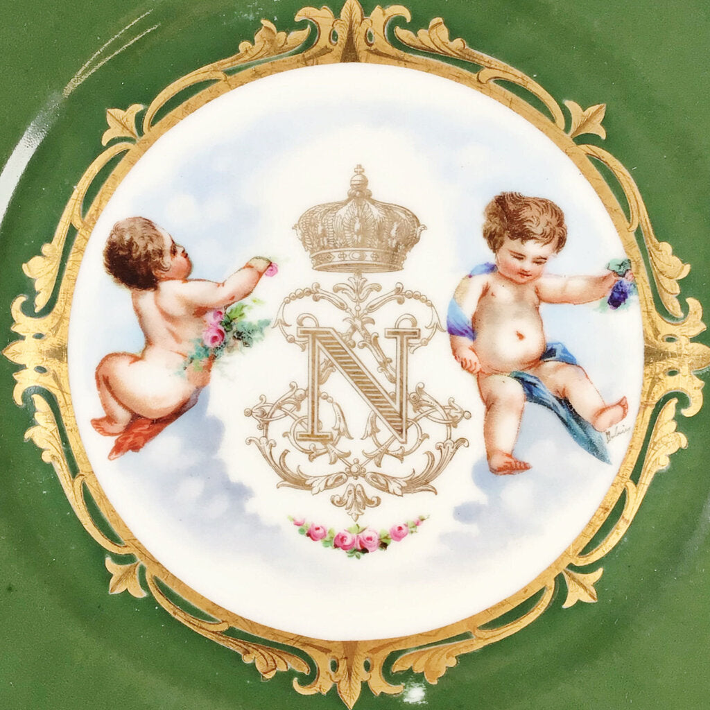 Sevres-Style Cabinet Plate, ca. 1900