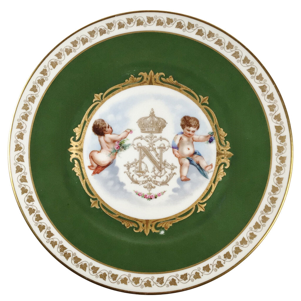 Sevres-Style Cabinet Plate, ca. 1900