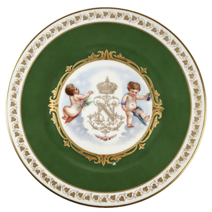 Sevres-Style Cabinet Plate, ca. 1900