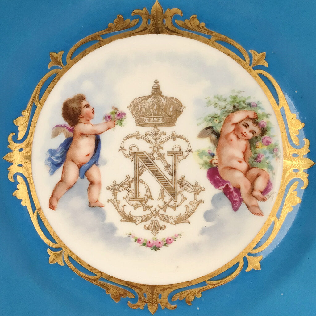 Sevres-Style Cabinet Plate, ca. 1900