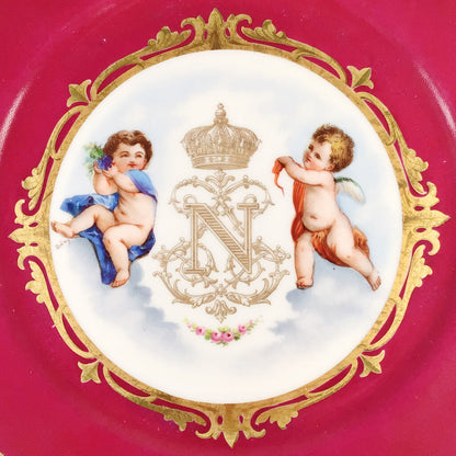 Sevres-Style Cabinet Plate, ca. 1900