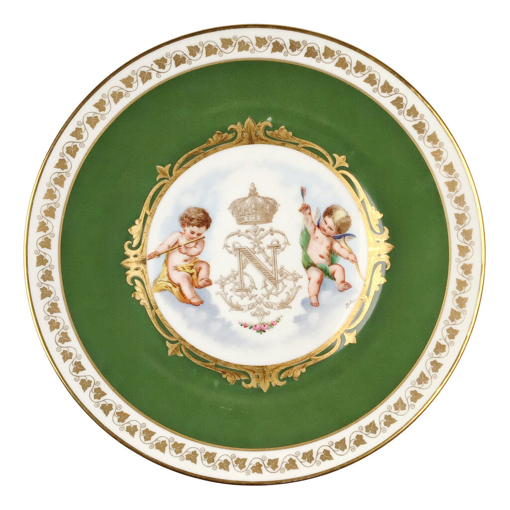 Sevres-Style Cabinet Plate, ca. 1900