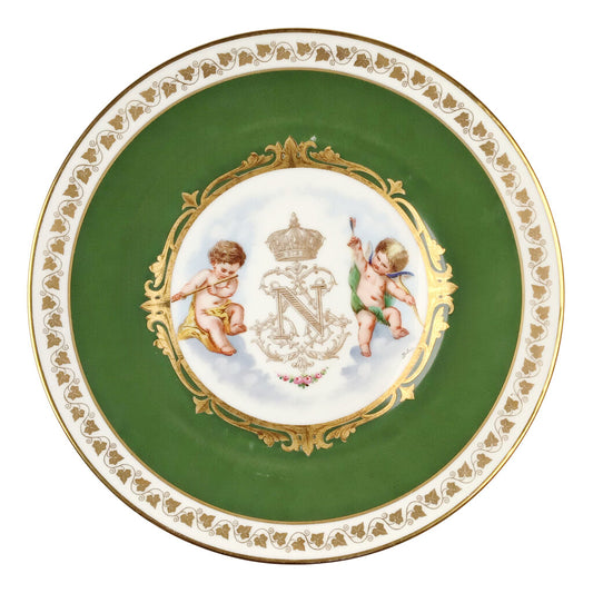 Sevres-Style Cabinet Plate, ca. 1900