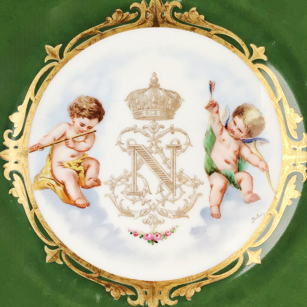 Sevres-Style Cabinet Plate, ca. 1900