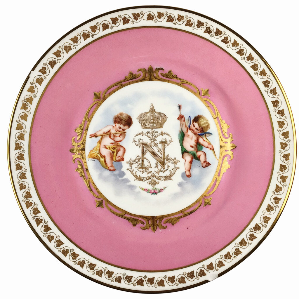 Sevres-Style Cabinet Plate, ca. 1900