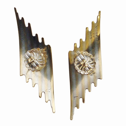 Paul Morelli 14Kt Gold & Sterling Earrings