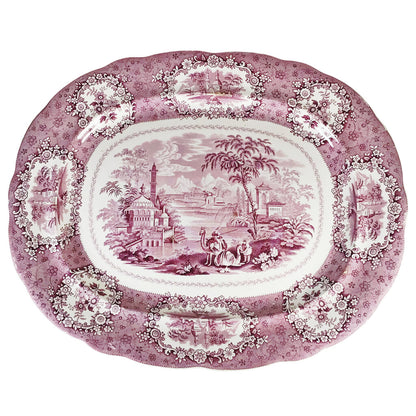 William Ridgway "Oriental" Platter, ca. 1830-4