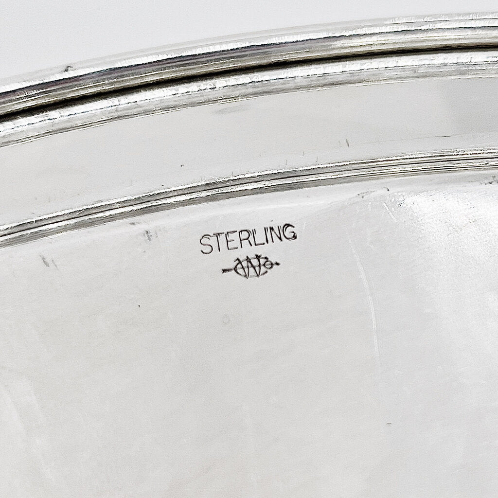 Webster Sterling Oval Tray