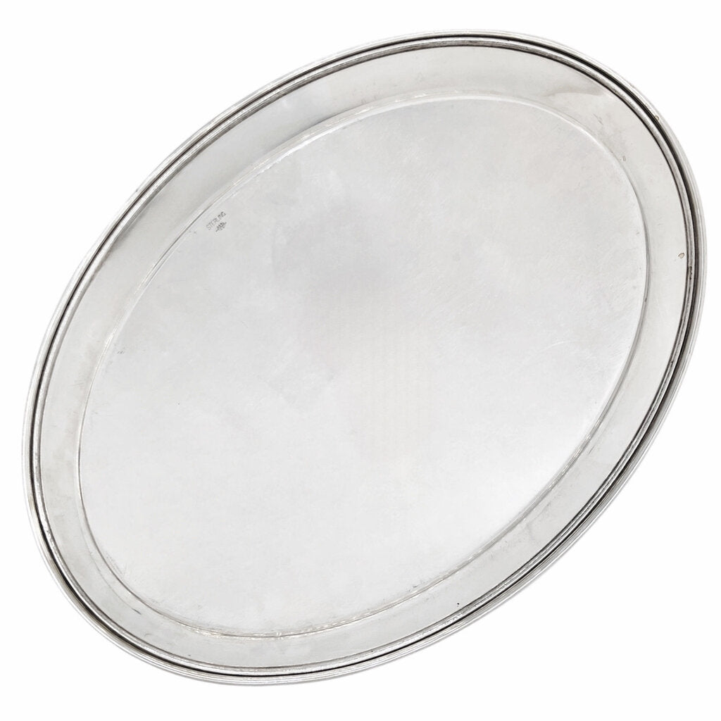 Webster Sterling Oval Tray