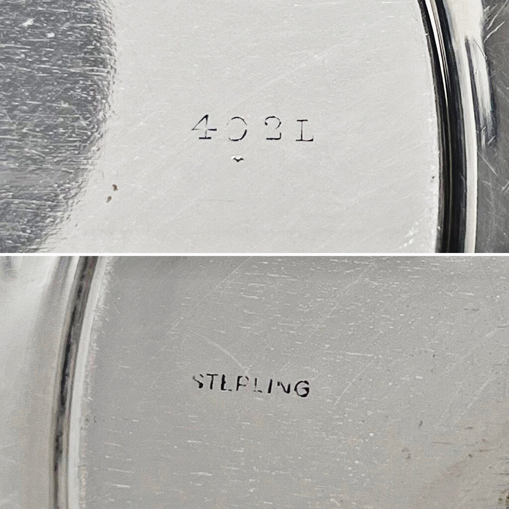 Sterling Reticulated Plate