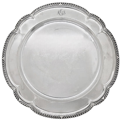 Gorham Sterling Round Tray, ca. 1953