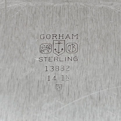 Gorham Sterling Round Tray, ca. 1953