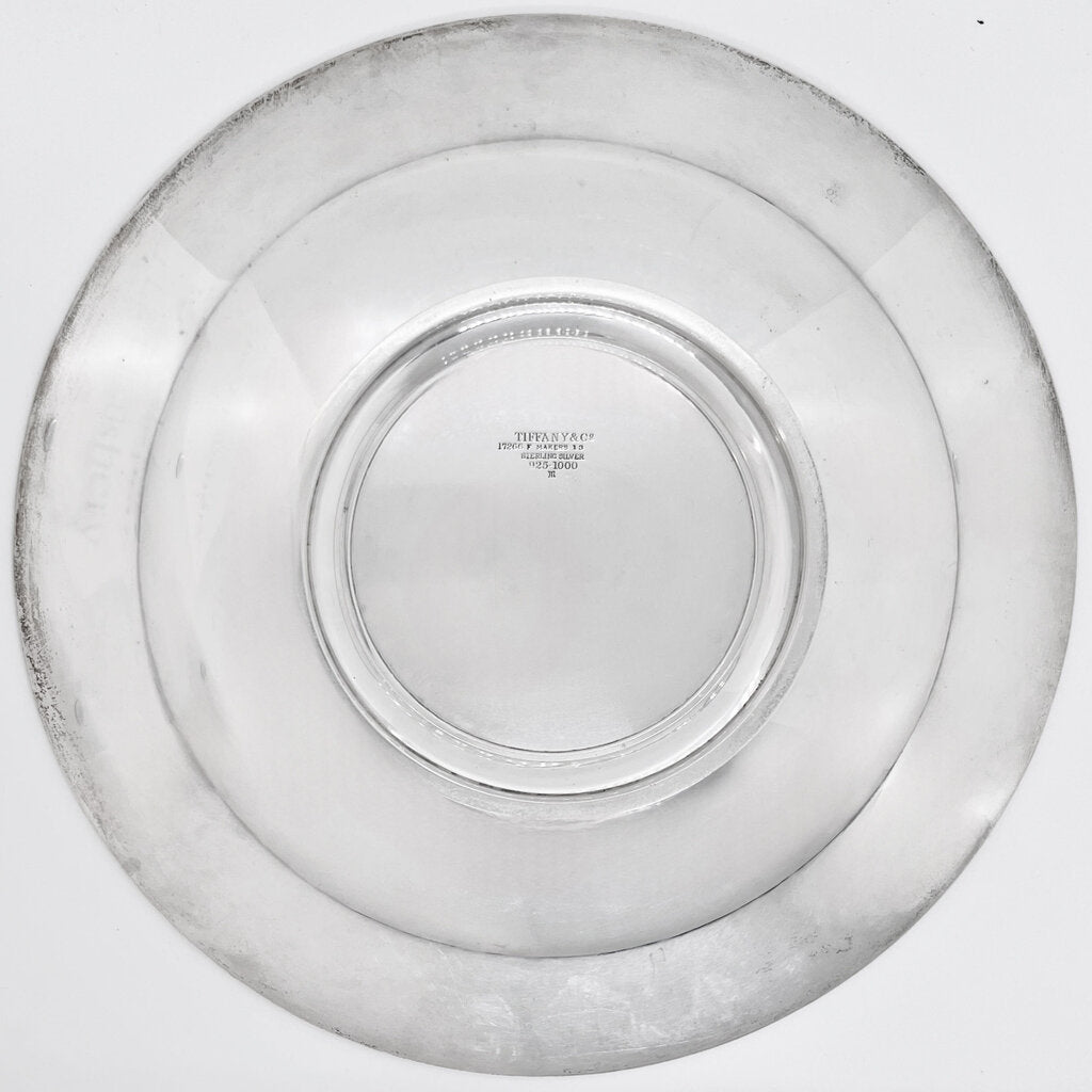 Tiffany Sterling Pedestal Tray, early 20th c.