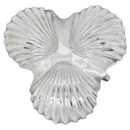 Tuttle Sterling Sectional Shell Dish, 1930