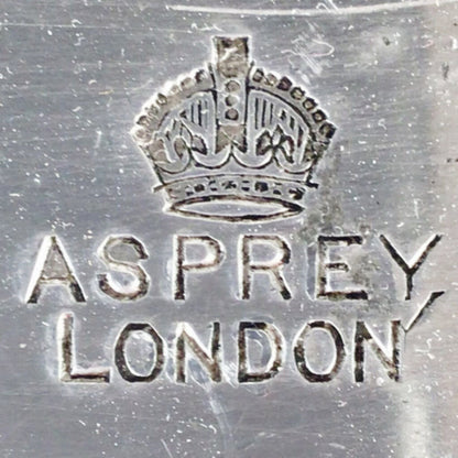 Asprey Silverplated Warming Plate, ca. 1900-9