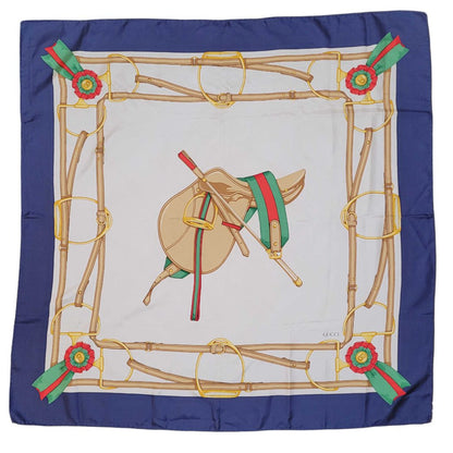 Gucci Cavalier Saddle Silk Scarf