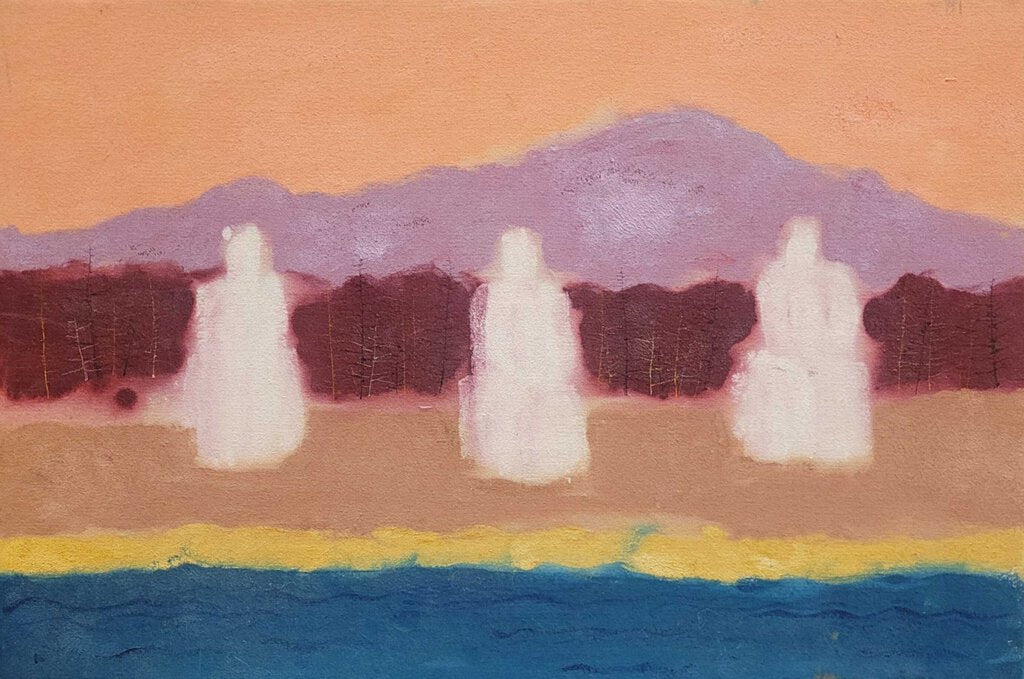 Yerkes. Three Kings. Oil on Canvas