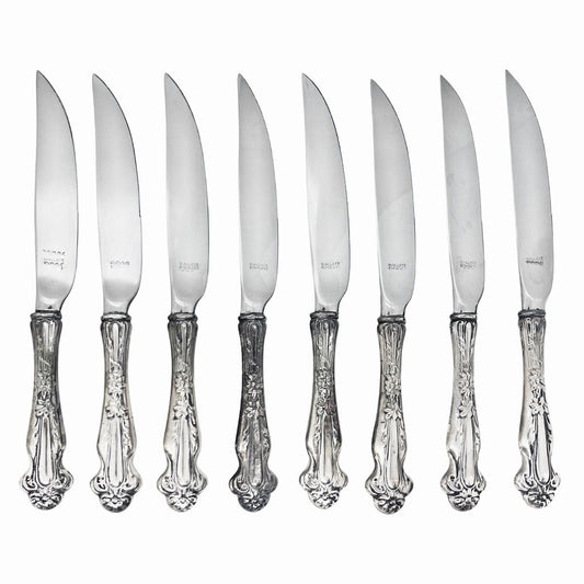 8 Wallace Sterling Steak Knives