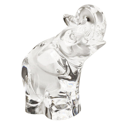 Steuben Crystal Elephant Figurine