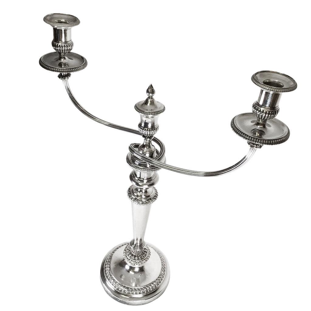 Pair/Matthew Boulton Old Sheffield Plate Candelabras, ca. 1804