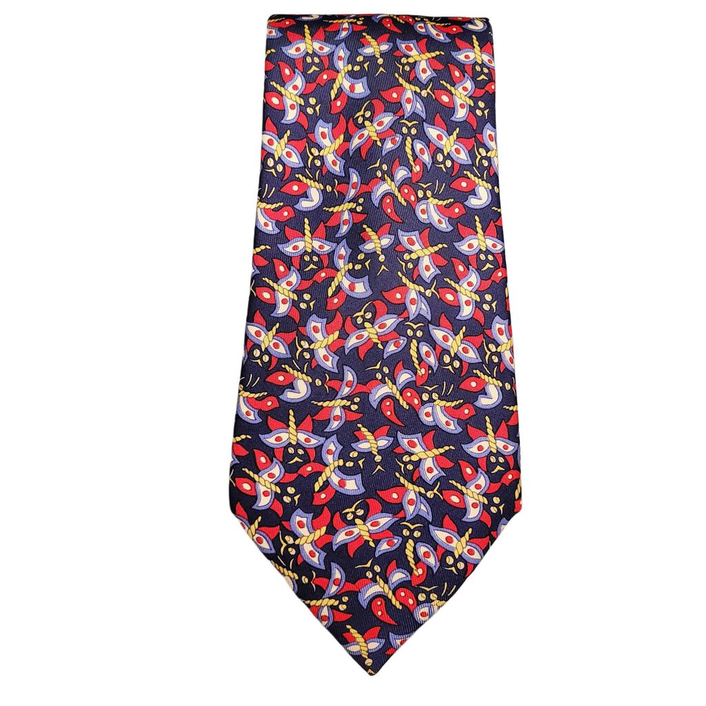 Hermes Silk Necktie 7600 SA