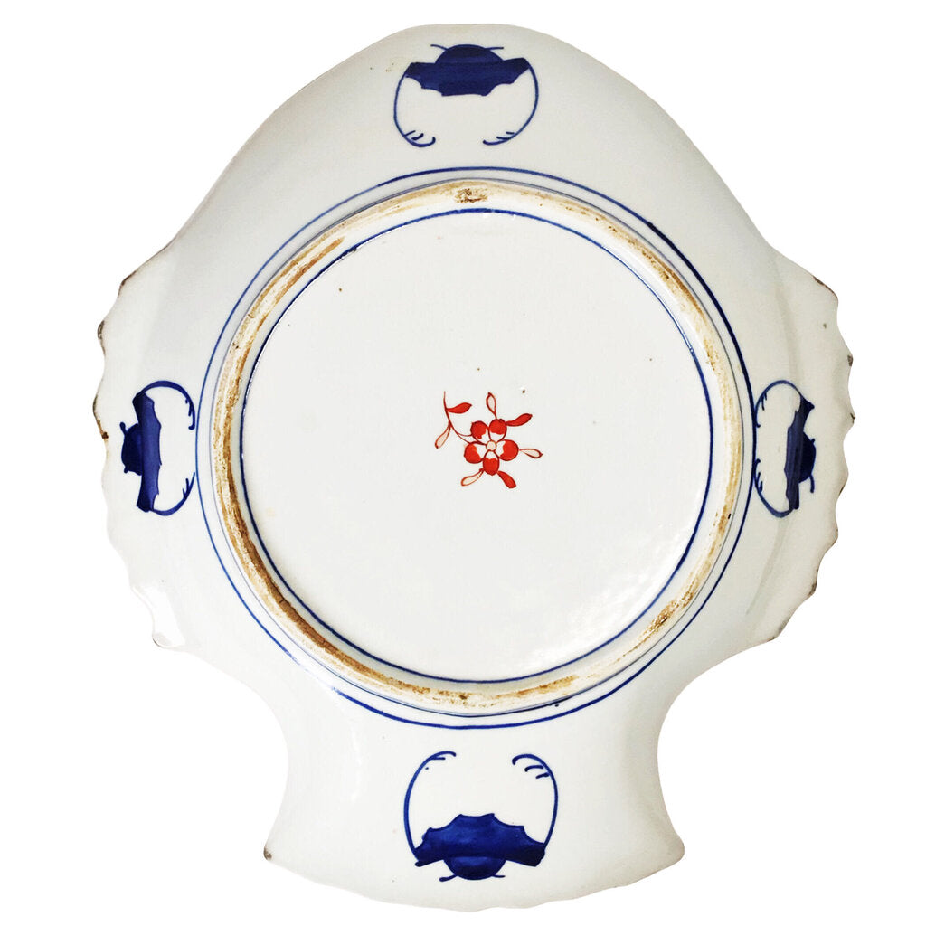 Japanese Imari Porcelain Fish Plate