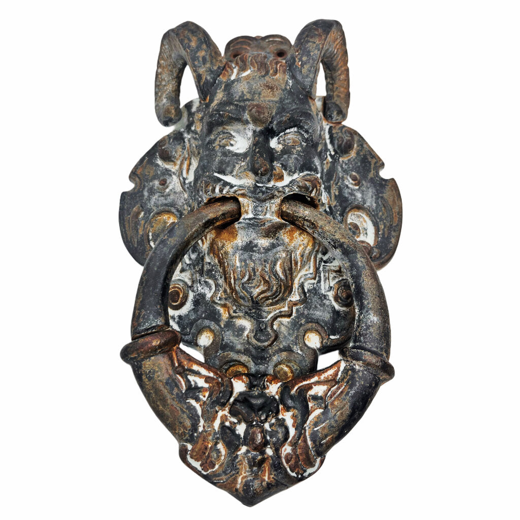 Satyr Mythological Cast Iron Door Knocker