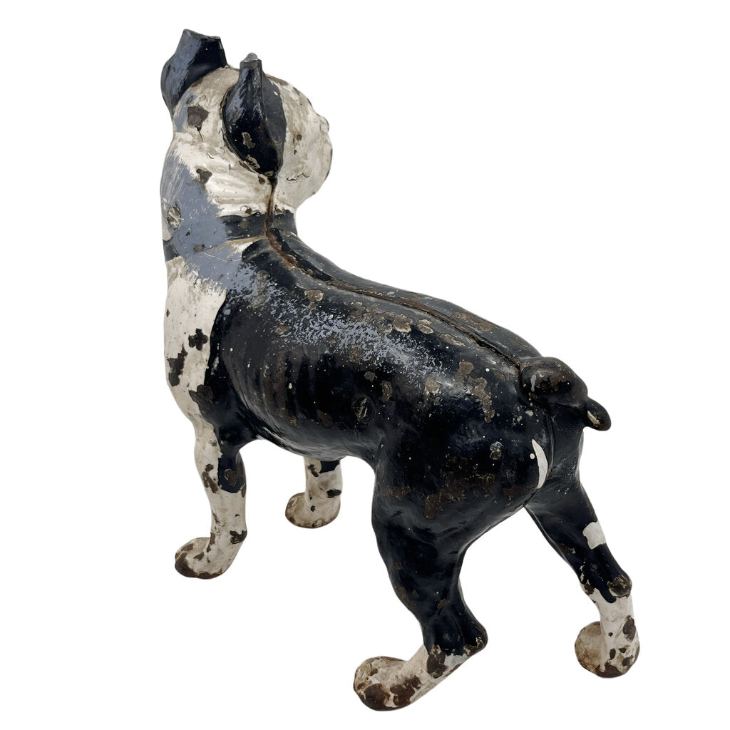 Cast Iron Boston Terrier Door Stop