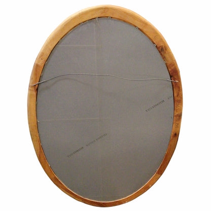 Falconer Durever Etched Oval Mirror