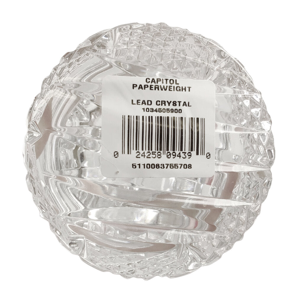 Waterford Capitol Dome Crystal Paperweight