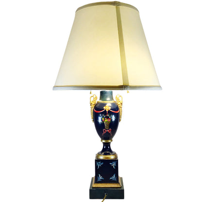 Two-Light Urn-Form Table Lamp