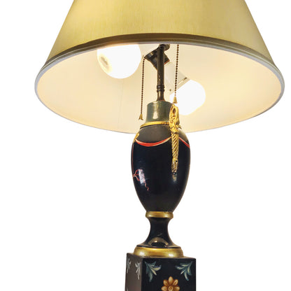 Two-Light Urn-Form Table Lamp