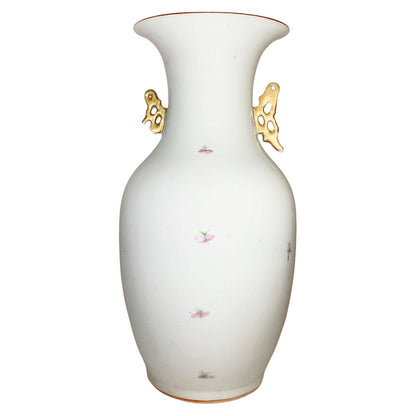 Chinese Export Polychrome Baluster Vase