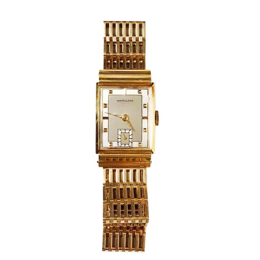 14Kt Gold Hamilton Wristwatch