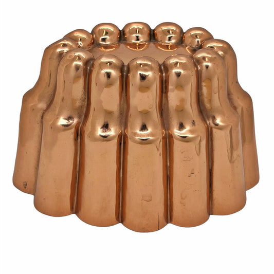 Benham & Froud Victorian Style Oval Copper Jelly Mold No.654