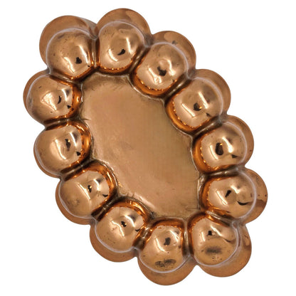 Benham & Froud Victorian Style Oval Copper Jelly Mold No.654