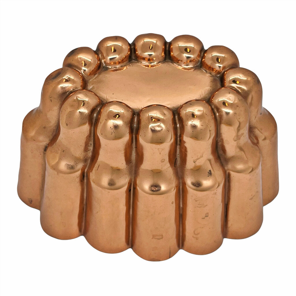 Benham & Froud Victorian Style Oval Copper Jelly Mold No.654